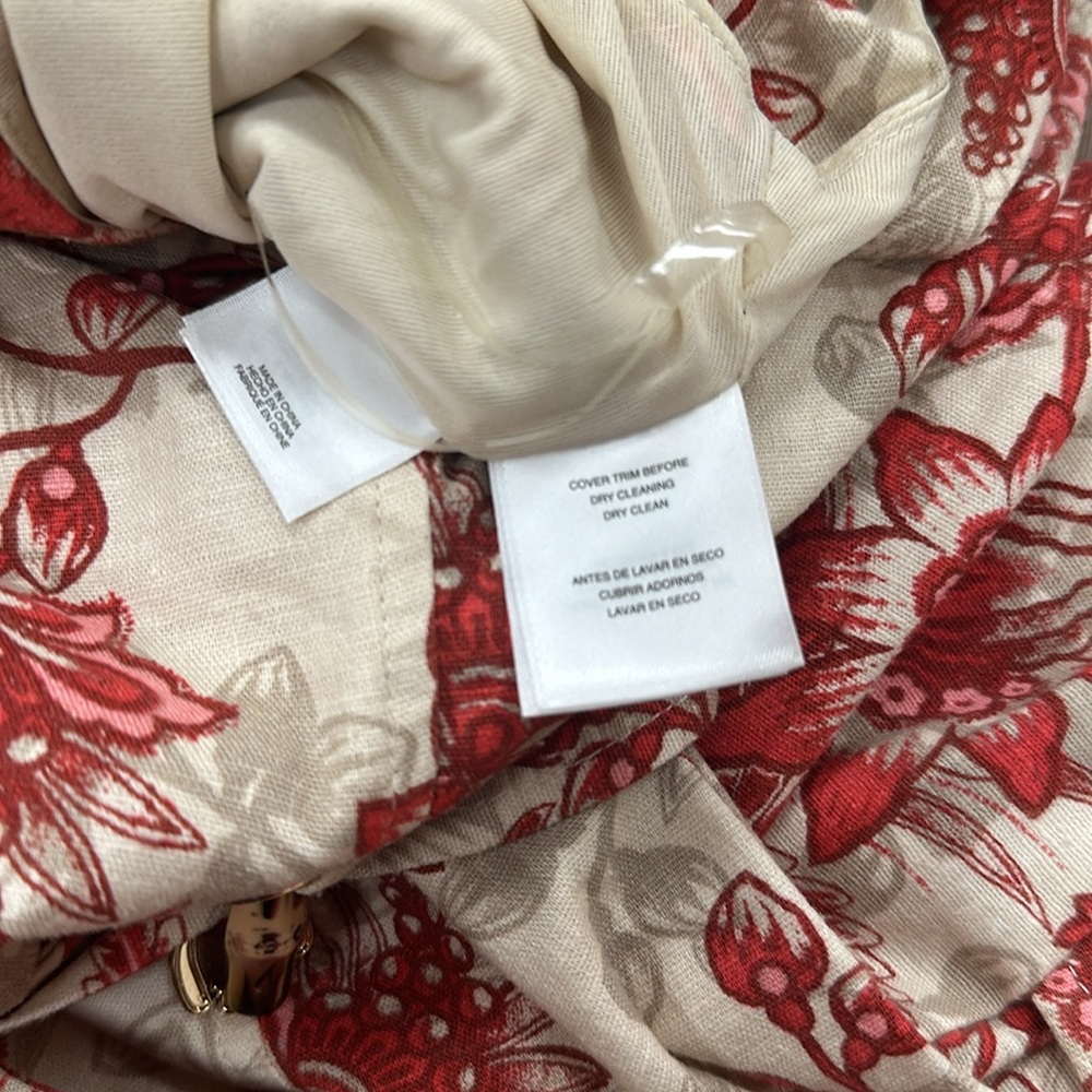 NWT Anne Klein linen blend dress size 4 NWT - Picture 8 of 10